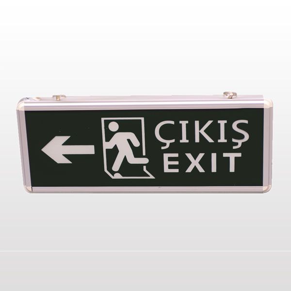 3W Ledli Exit Acil Çıkış Armatürü