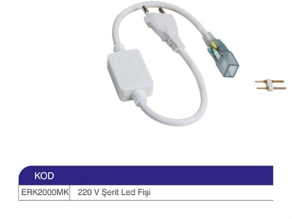 3 çip 220 v led fişi 50x50