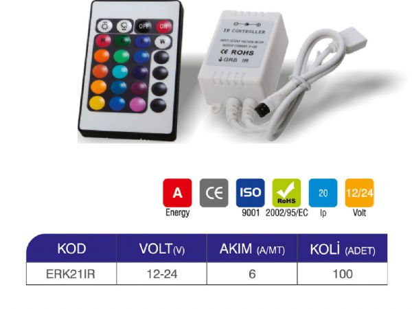 ır kontrol ünitesi 6a